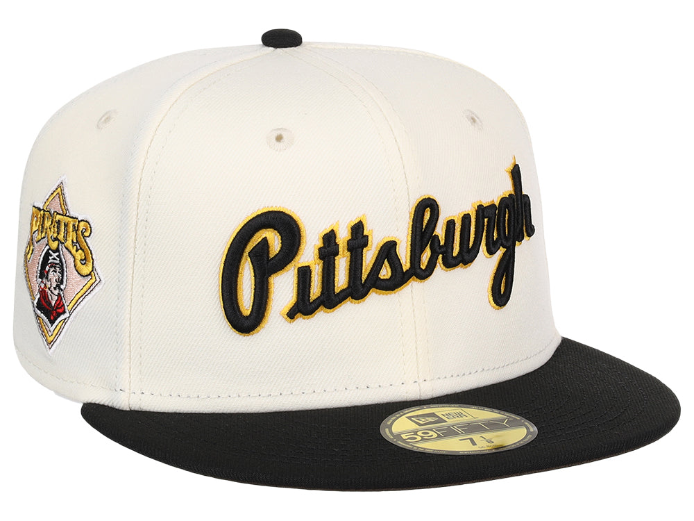 Pittsburgh Pirates New Era Alternate Logo 59FIFTY Fitted Hat - Gold