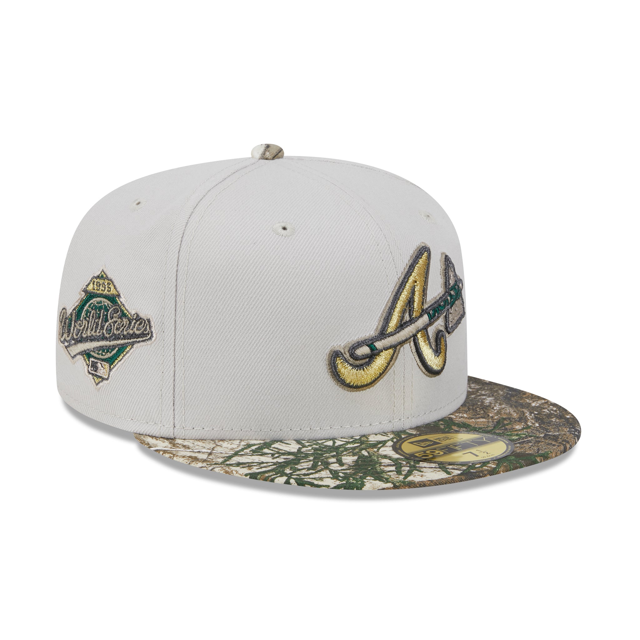 Atlanta Braves MLB Everglades 59FIFTY – LidsHatDrop