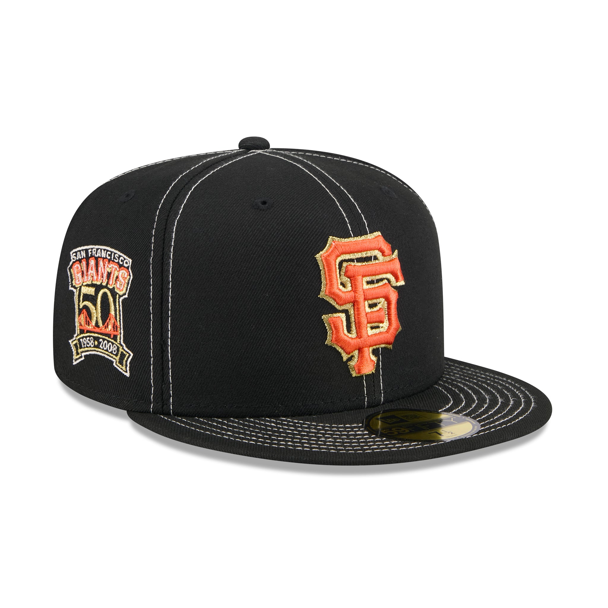 San Francisco Giants Fitted Hat Champagne Lids Exclusive New Era Size deals 7