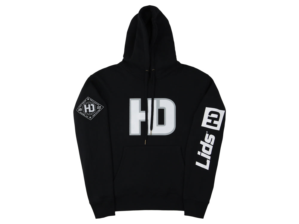 LidsHD Unisex Premium Hoodie - Black/White – LidsHatDrop