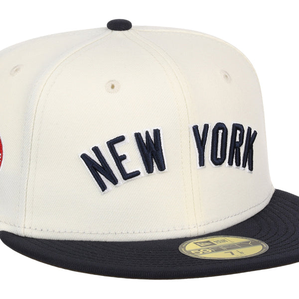 New York Yankees MLB Muddy Scripts 59FIFTY Cap – LidsHatDrop