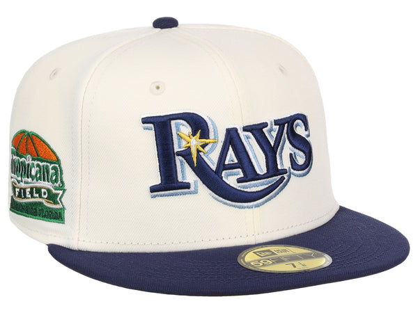 Vintage Twins Tampa Bay Rays Plain Logo Snapback Hat MLB