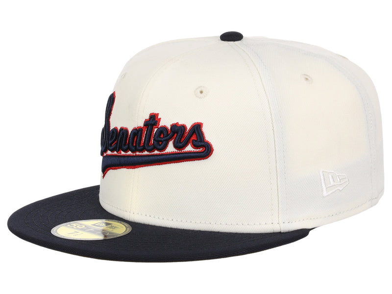 Washington Nationals MLB Muddy Scripts 59FIFTY Cap – LidsHatDrop