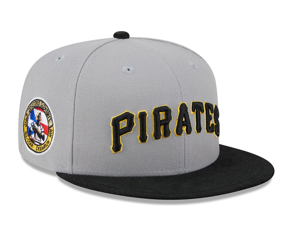 New Era Pittsburgh Pirates Roberto Clemente Chrome Two Tone Edition 59Fifty  Fitted Hat, DROPS