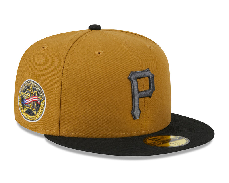 New Era Pittsburgh Pirates Roberto Clemente Chrome Two Tone Edition 59Fifty  Fitted Hat, DROPS