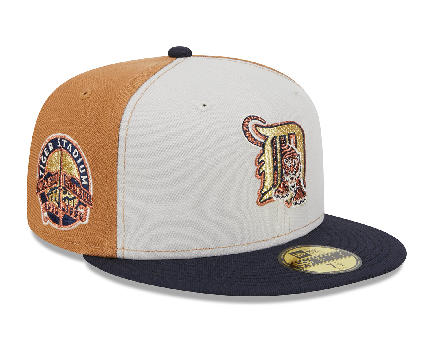 Detroit Tigers MLB Golden Stone 59FIFTY – LidsHatDrop