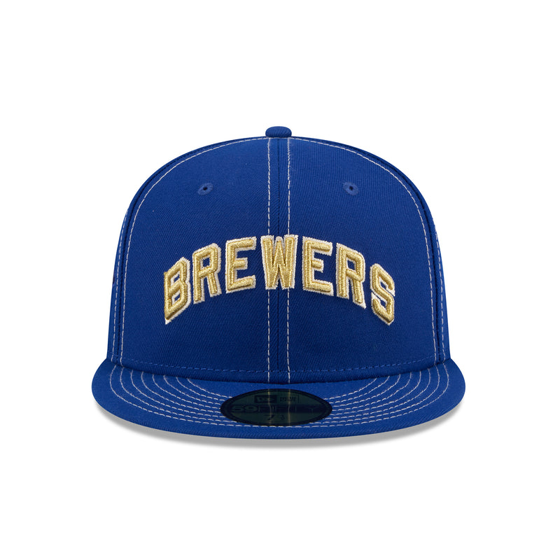 Milwaukee Brewers MLB Touch of Gold 2.0 59FIFTY