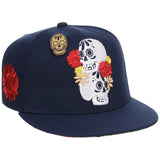 Modelo Dia De Los Muertos Fitted 'Double Sugar Skull'