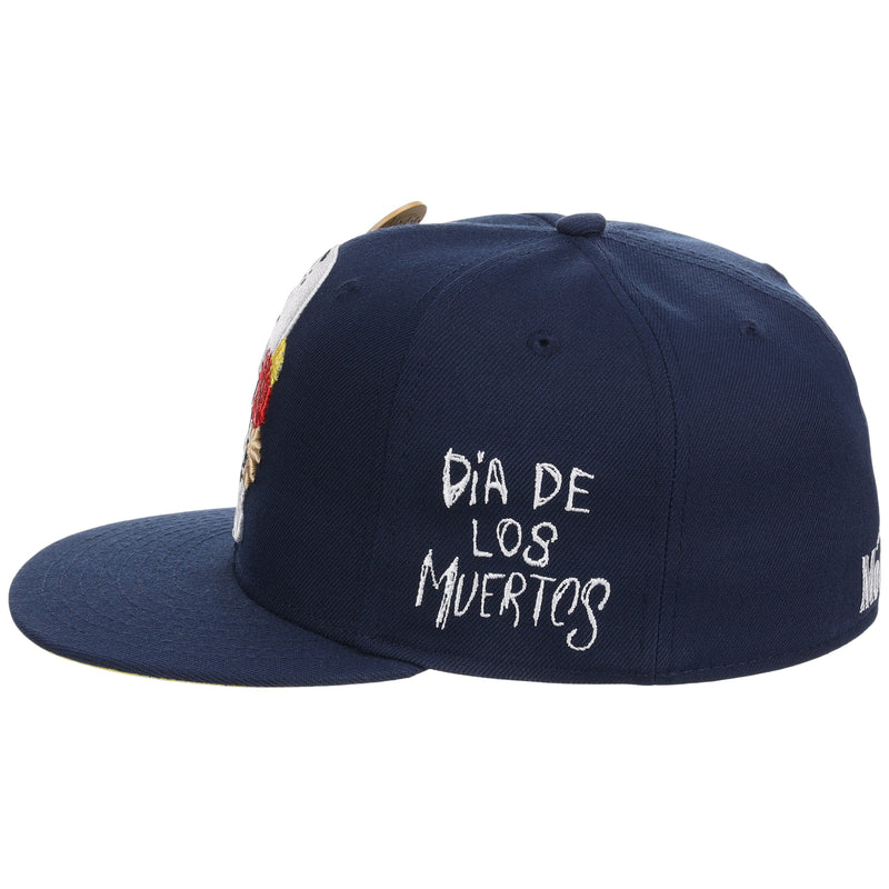 Modelo Dia De Los Muertos Fitted 'Double Sugar Skull'