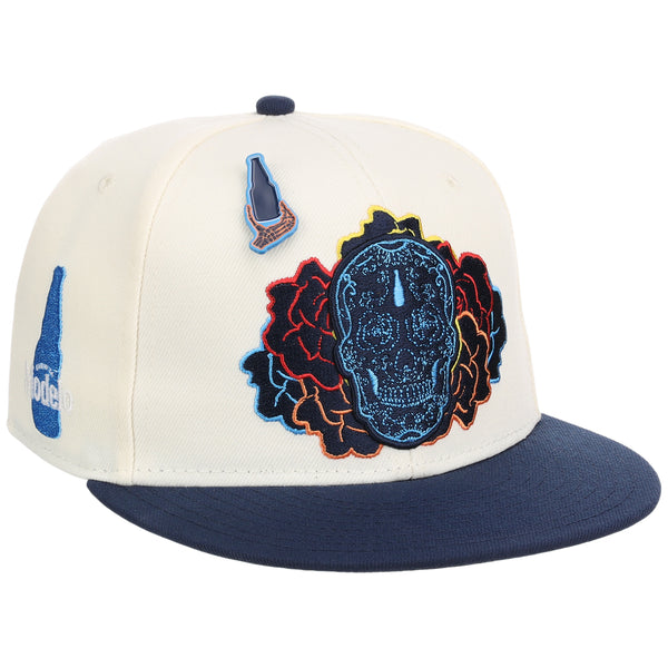 Modelo Dia De Los Muertos Fitted 'Flowers'