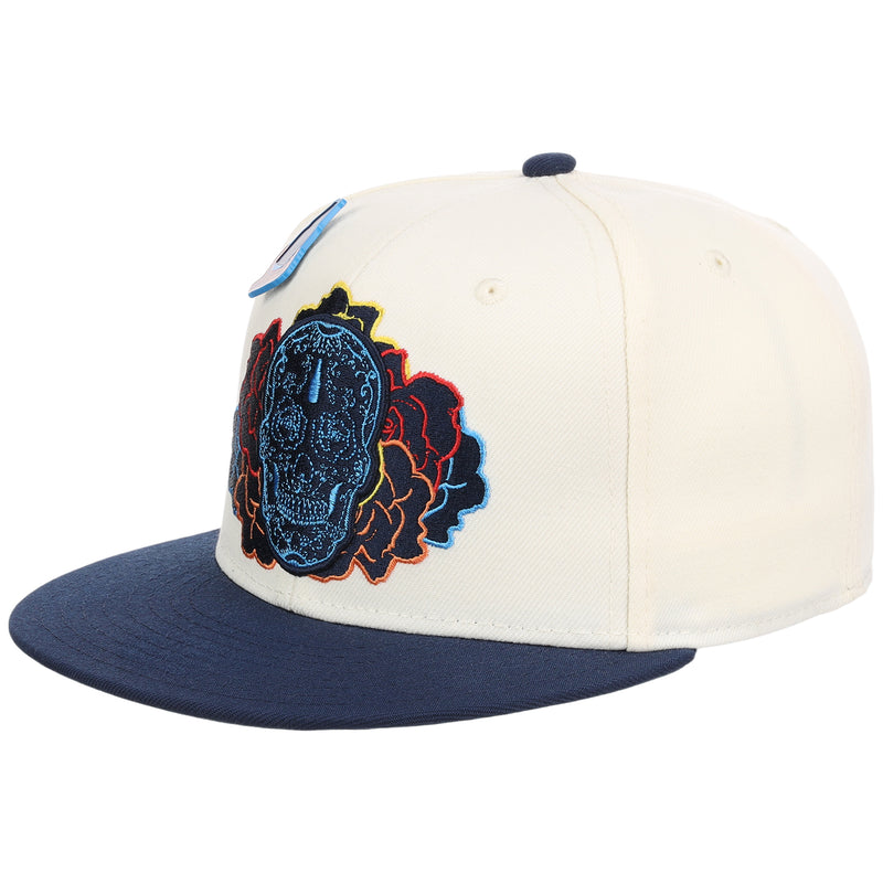 Modelo Dia De Los Muertos Fitted 'Flowers'