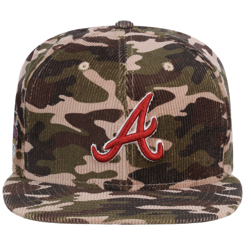 Atlanta Braves MLB CAMO CORD 59FIFTY