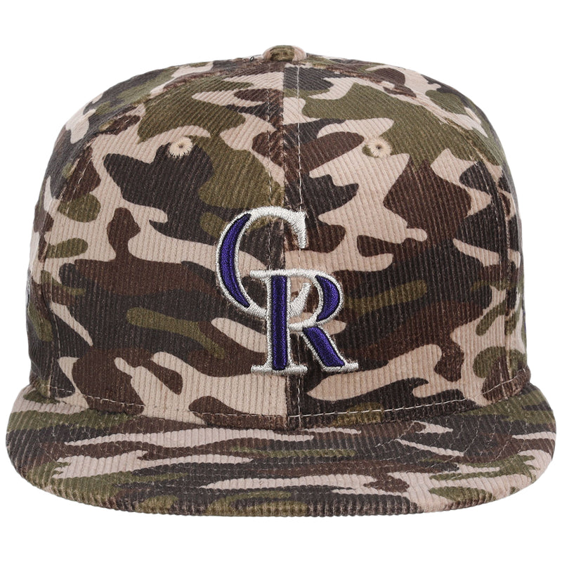 Colorado Rockies MLB CAMO CORD 59FIFTY