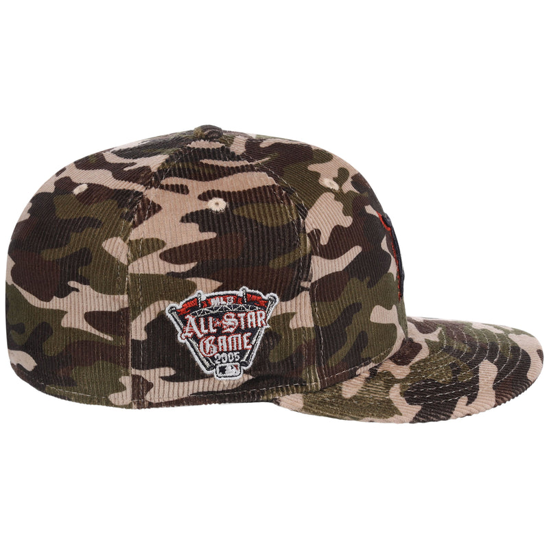 Detroit Tigers MLB CAMO CORD 59FIFTY