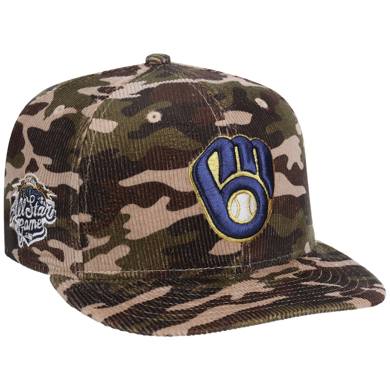 Milwaukee Brewers MLB CAMO CORD 59FIFTY