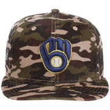 Milwaukee Brewers MLB CAMO CORD 59FIFTY