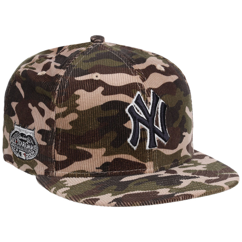 New York Yankees MLB CAMO CORD 59FIFTY