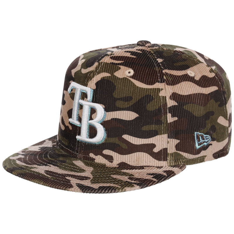 Tampa Bay Rays MLB CAMO CORD 59FIFTY