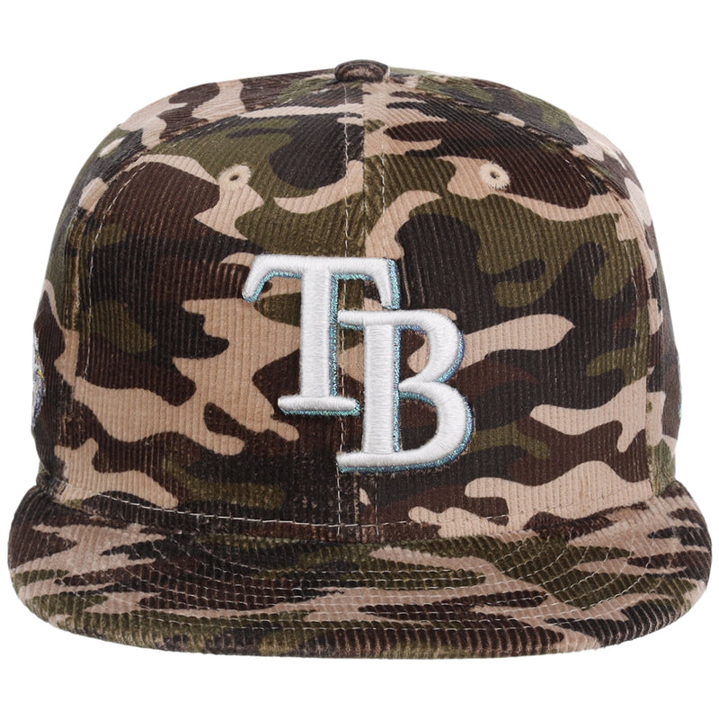 Tampa Bay Rays MLB CAMO CORD 59FIFTY