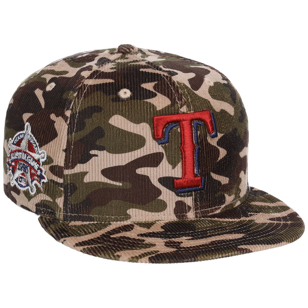 Texas Rangers MLB CAMO CORD 59FIFTY