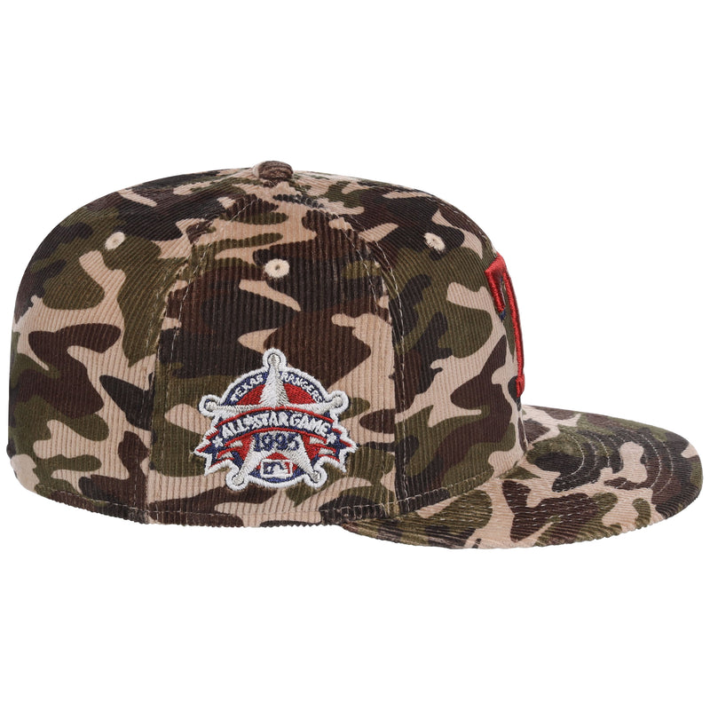 Texas Rangers MLB CAMO CORD 59FIFTY