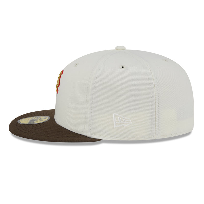 New York Mets MLB Deck the Halls 59FIFTY 'Egg Nog'