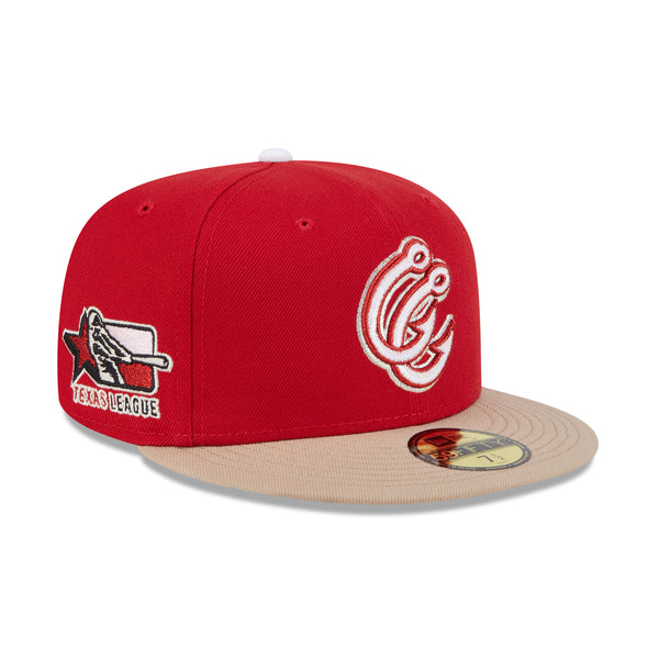 Corpus Christi Hooks MiLB Deck the Halls 59FIFTY 'Candy Cane'