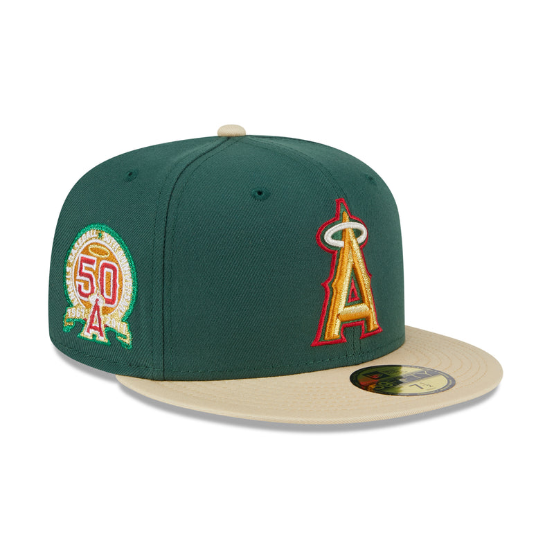 Los Angeles Angels MLB Deck the Halls 59FIFTY 'Christmas Tree'