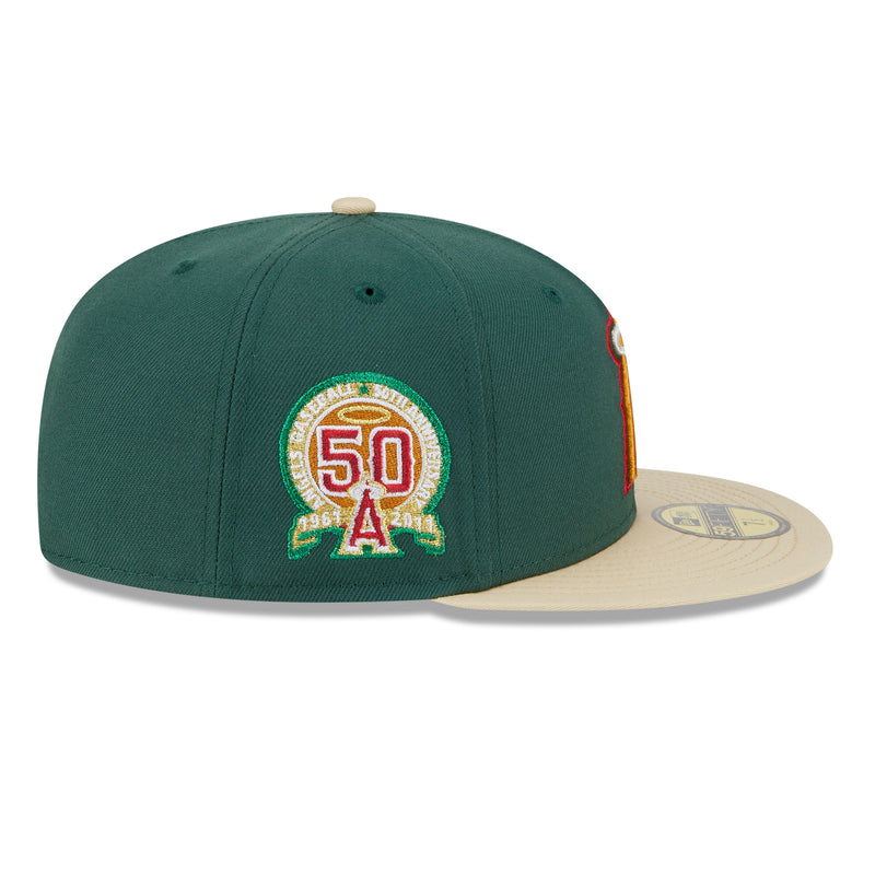 Los Angeles Angels MLB Deck the Halls 59FIFTY 'Christmas Tree'