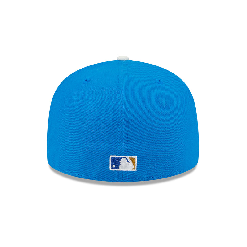 Los Angeles Dodgers MLB Deck the Halls 59FIFTY 'Spin The Dreidel'