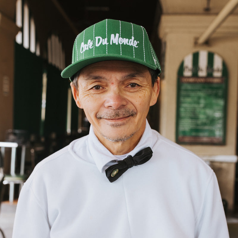 Café Du Monde '47 Pinstripe Hitch Green