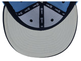 Lids Hat Drop Branded HD Fitted Cap - Sky Blue/Navy/Sky Blue