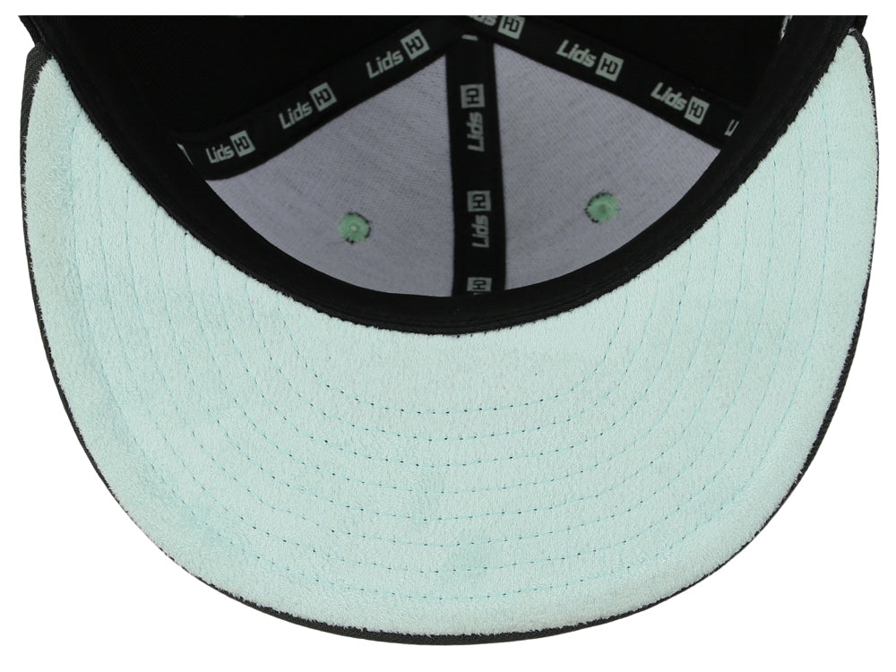 Lids Hat Drop Branded HD Fitted Cap - Black/Graphite/Light Green ...